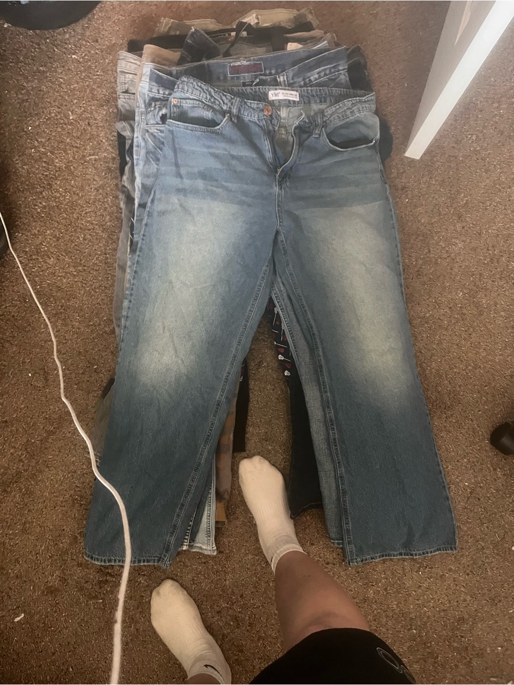 Classic Women's Light Blue Straight-Leg Jeans